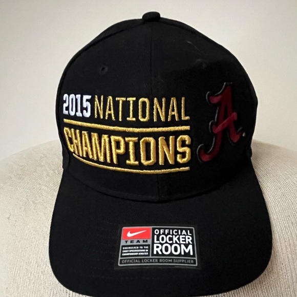 Alabama Nike 2015 National Champions Cap - Picture 1 of 2